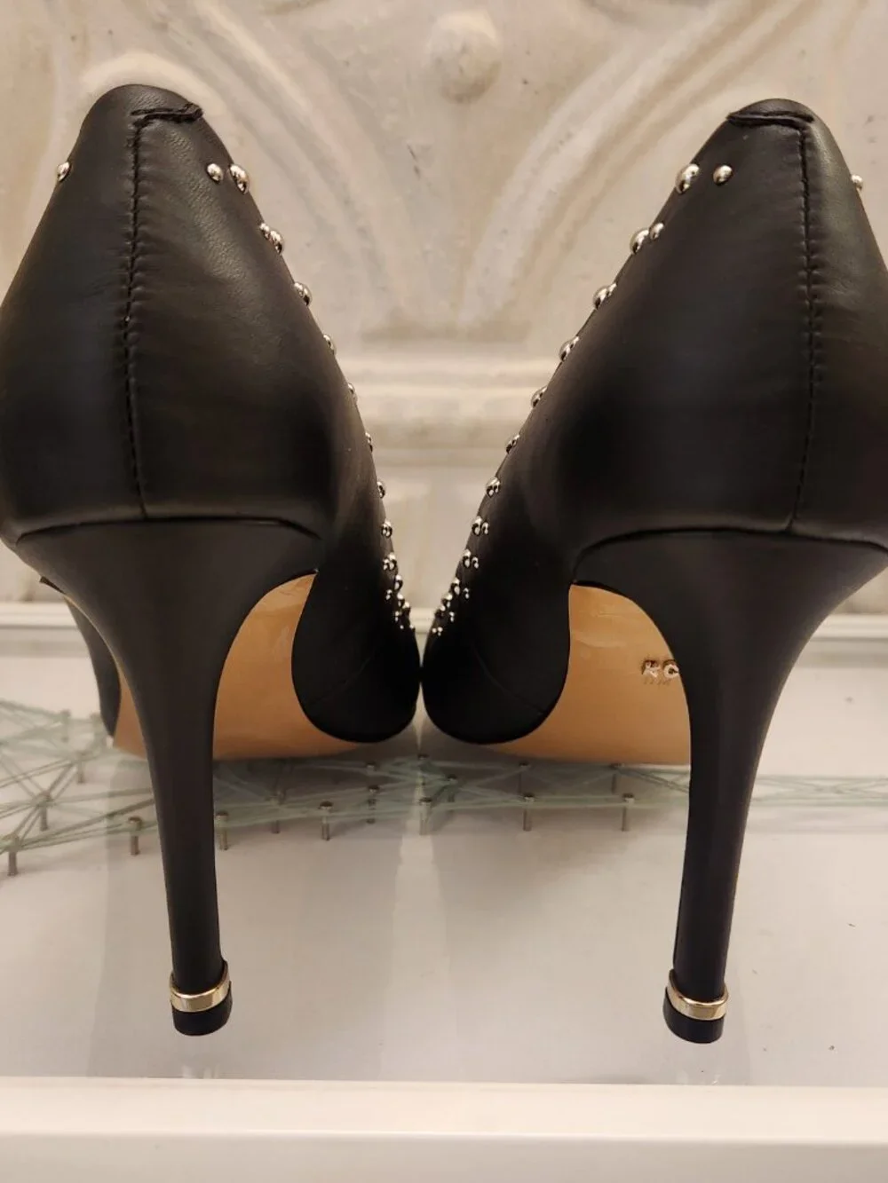 Kenneth Cole NY Black Leather 